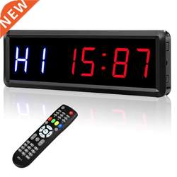 Gym Timer with Remote,LED Interval Timer Count Down/Up Clock