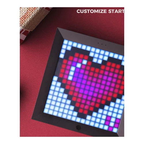 Pixoo Digital Photo Frame Smart Targe Clock с Pixel Art P