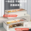 Desktop Refrigerated Display Cabinet, Special Freezer for Tricycles, Commercial Small Fresh-Keeping Freezer, Fried Skewers and Barbecue Refrigerator