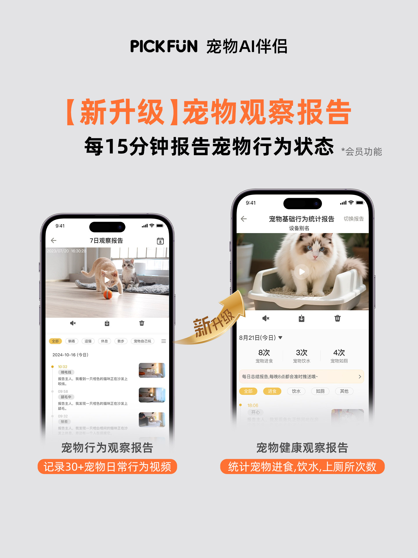 Pikfang Pet Home Smart Monitoring Device Allows Remote Viewing and Playback of Voice Conversations Via Mobile Phone, Wifi Network Camera