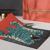 Спальня ковер гостиная диван, прикроватный тигр коврик милая анимация