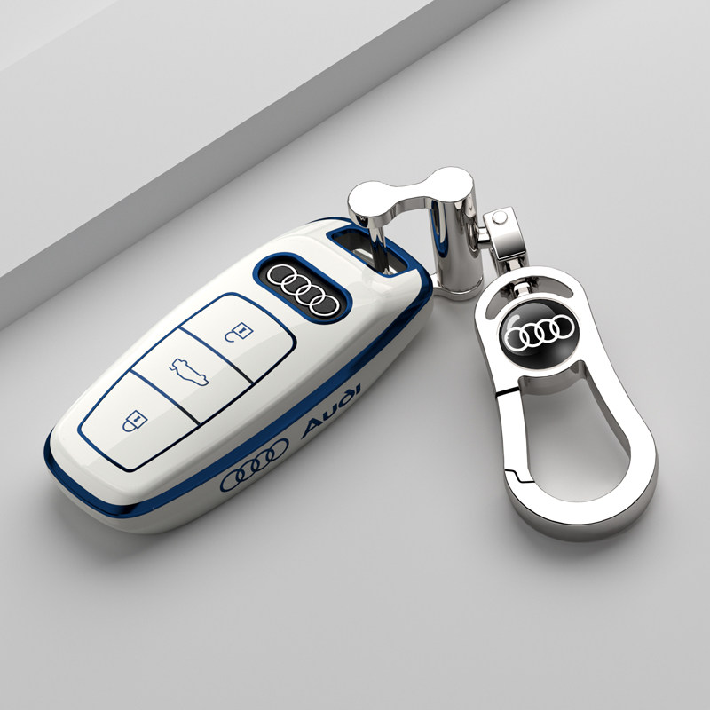 Apply 2023 Audi a6l key cover men upscale a6 Automotive Supplies A3 A8 A8 buckle A7 Decorative Shell-Taobao