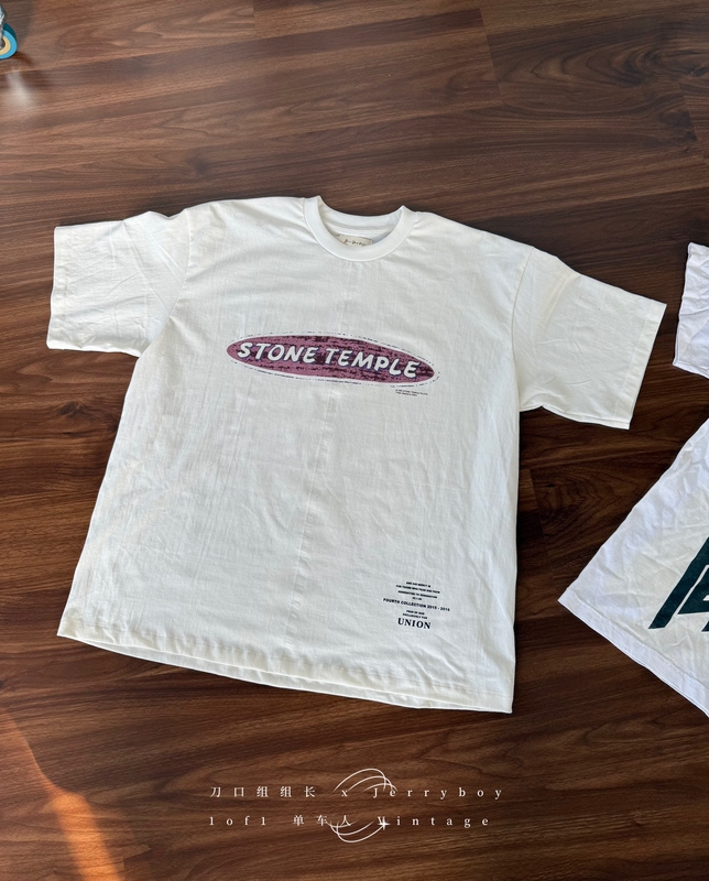 [Butter Silky] Ready-Made Walking Knife Mouth Independent Bicycle Manunion Limited 1of1 High Street Style Vtg Short Sleeves