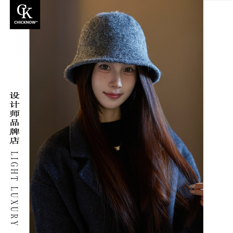 🌟冬季必入 | Chic Know毛呢针织渔夫帽 显脸小保暖神器👩‍👧-手帕-淘宝好物网