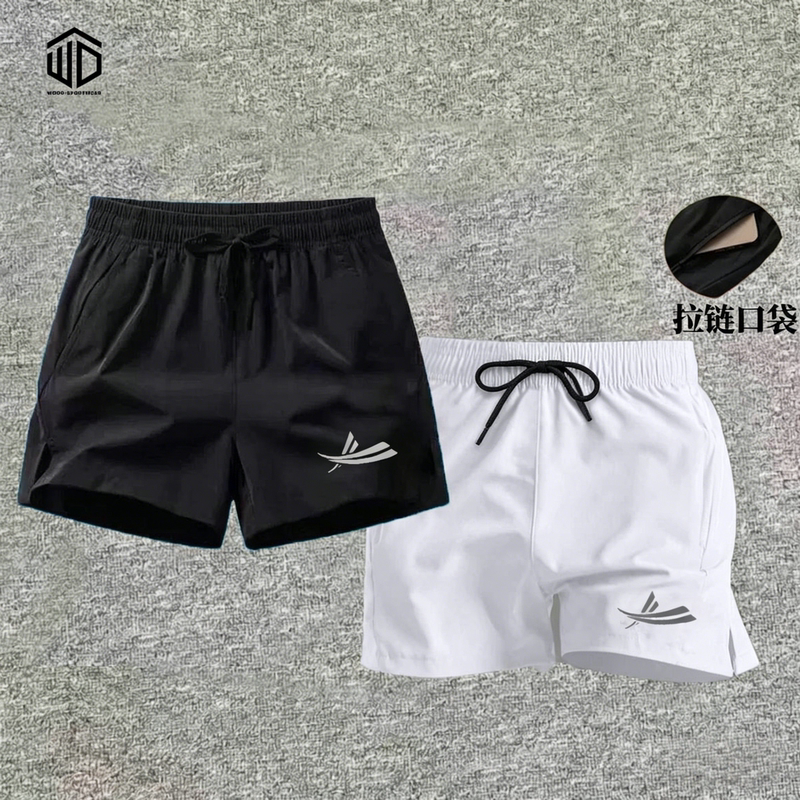 Wdoo Volan Track and Field Training Running Quick-Drying Pants Summer Fitness Casual Sports Three-Quarter Shorts Men's Large Size Shorts