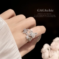 Кольцо «Три бабочки»