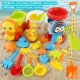 B.Duck, пляжный комплект, лопата, пингвин, песочные часы, 22 шт