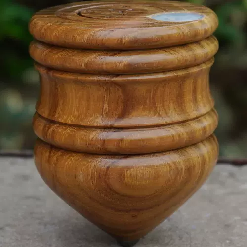 Волчок из натурального дерева, деревянная старомодная игрушка для взрослых для спортзала