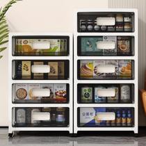 Thick drawer-type storage cabinet for household large plastic clothes plus 878 organizing storage box multi-toy material snack storage