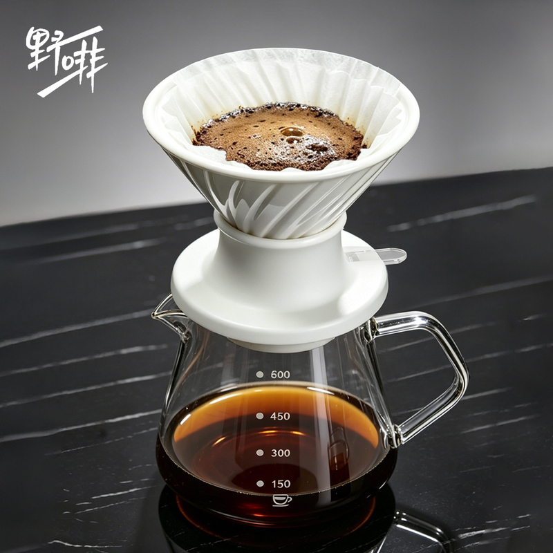 Ceramic Smart Cup Pour-Over Coffee V60 Extraction Set Immersion Switch Tea Filter Cup Drip Filter American Style Ceramic Smart Cup Pour-Over Coffee V60 Extraction Set Immersion Switch Tea Filter Cup Drip Filter American Style