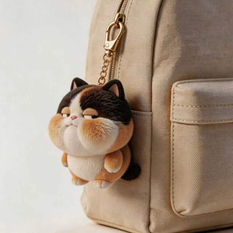 Cute and Adorable Animal Keychain from Xiaohongshu, so Cute It's Almost Too Much, Plush Doll Keychain, Small Gift to Give to Friends Cute and Adorable Animal Keychain from Xiaohongshu, so Cute It's Almost Too Much, Plush Doll Keychain, Small Gift to Give to Friends