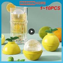 1~10PCS Large Silicone Ice Mold Ice Ball Maker Ice Box Ice