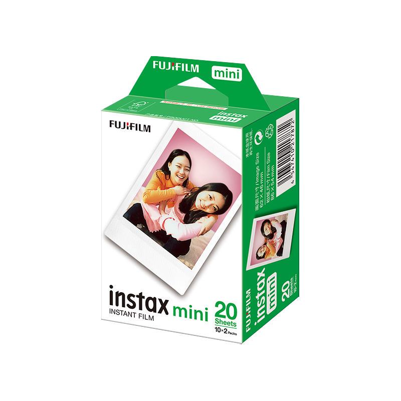 Polaroid Photo Paper Mini Universal Fuji Original White Border 20 Sheets 3inch Instax Photo Paper 2028 New Date