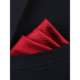 Men's Suit Burgundy Pocket Square Men's Shirt Handkerchief Suit Red Chest Scarf Silk Scarf Chest Scarf Small