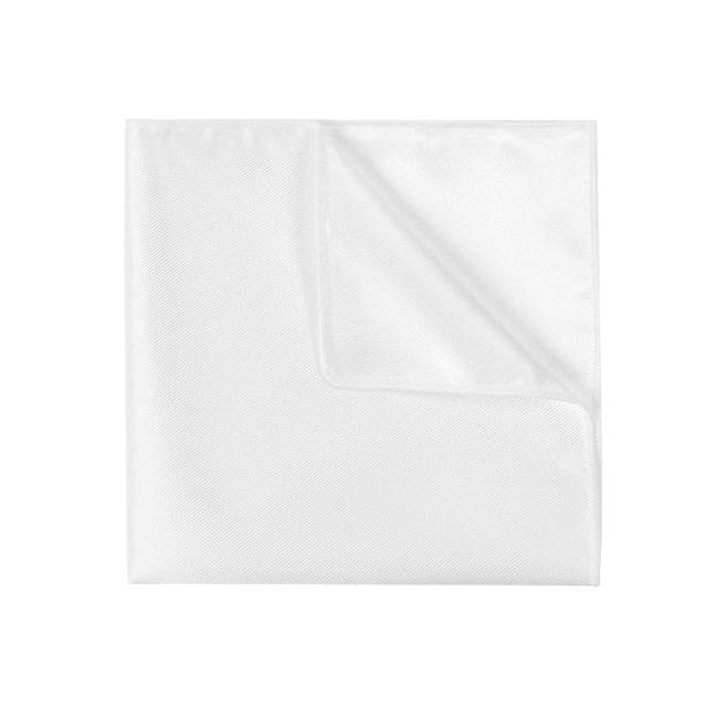 White pocket square men's shirt business formal wear handkerchief suit chest scarf solid color suit striped small square scarf silk scarf