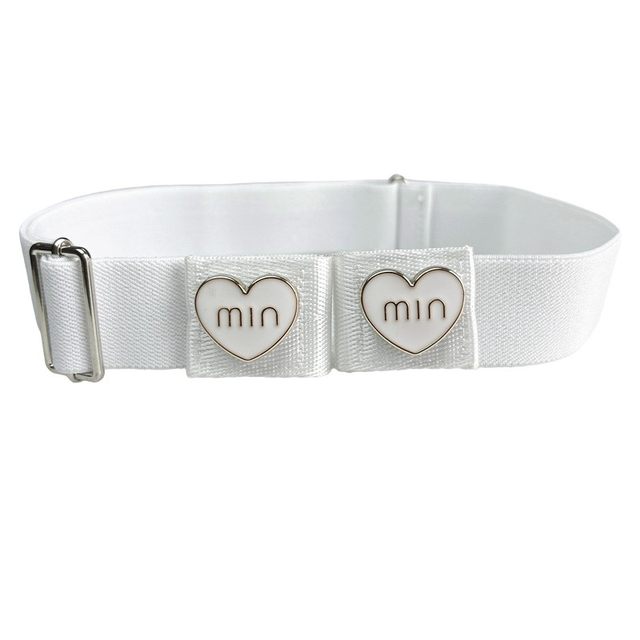 Lazy Pants Belt, Invisible Belt, Summer Decorative Elastic Stretch Jeans Belt, Women's Adjustable Waist Cincher