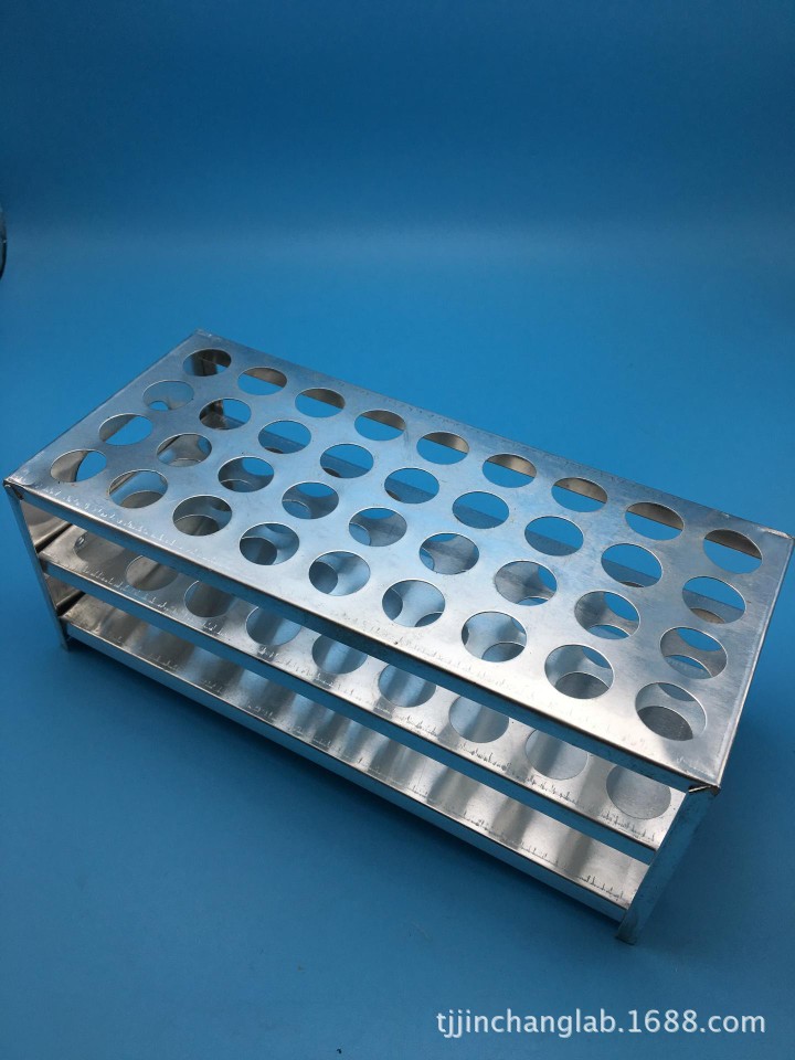 铝试管架铝合金试管架40孔＊20.5 mm  实验室仪器耗材 河南科瑞谱