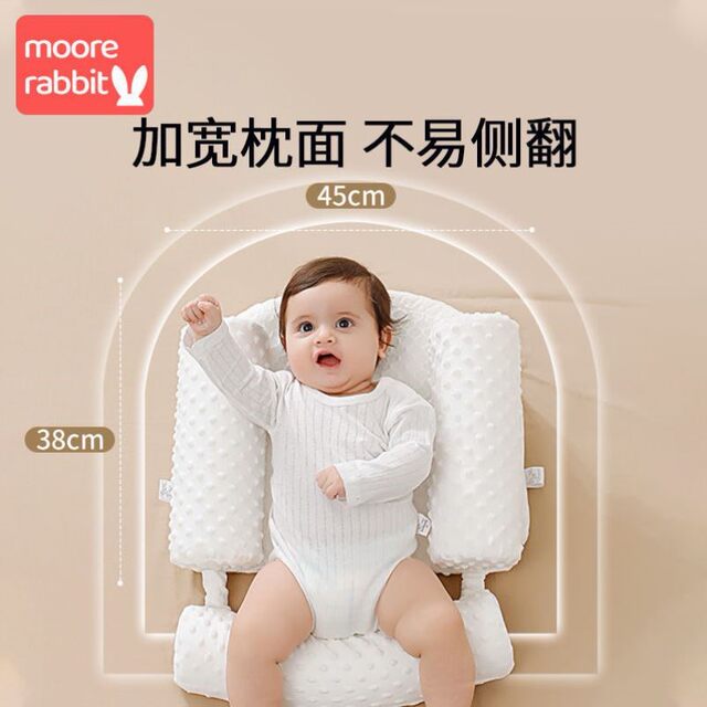 Baby Anti-Spit-Up Slope Nursing Pillow Two-In-One Pillow Anti-Flatulence Anti-Milk Overflow Anti-Choking Newborn Essential Slope Cushion