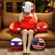 Chinese-Style Plush Pillow Doll Peripheral Products, Pillow Keychain, Poland Ball Pendant, Official Website, Soft and Squeezable Anime Peripheral Pillow
