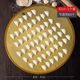 Round Bamboo Mat for Dumplings, Noodles, and Buns; Household Dining Table Mat; Mat for Placing Dumplings; Thickened Non-Stick Cover Mat