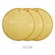 Round Bamboo Mat for Dumplings, Noodles, and Buns; Household Dining Table Mat; Mat for Placing Dumplings; Thickened Non-Stick Cover Mat