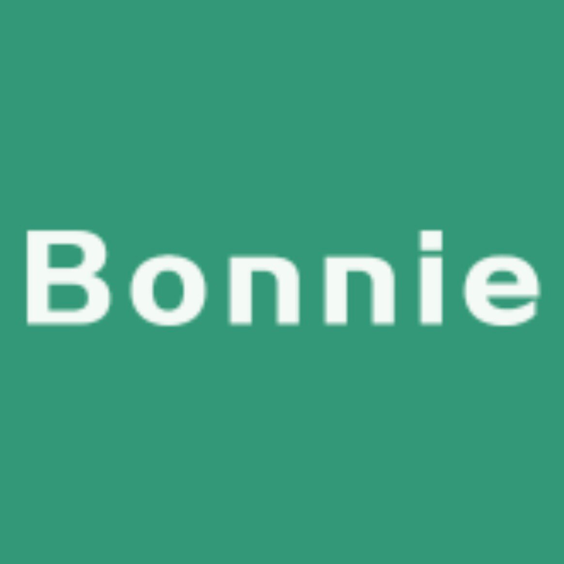 Bonnie胶蛋白烫睫毛店的LOGO