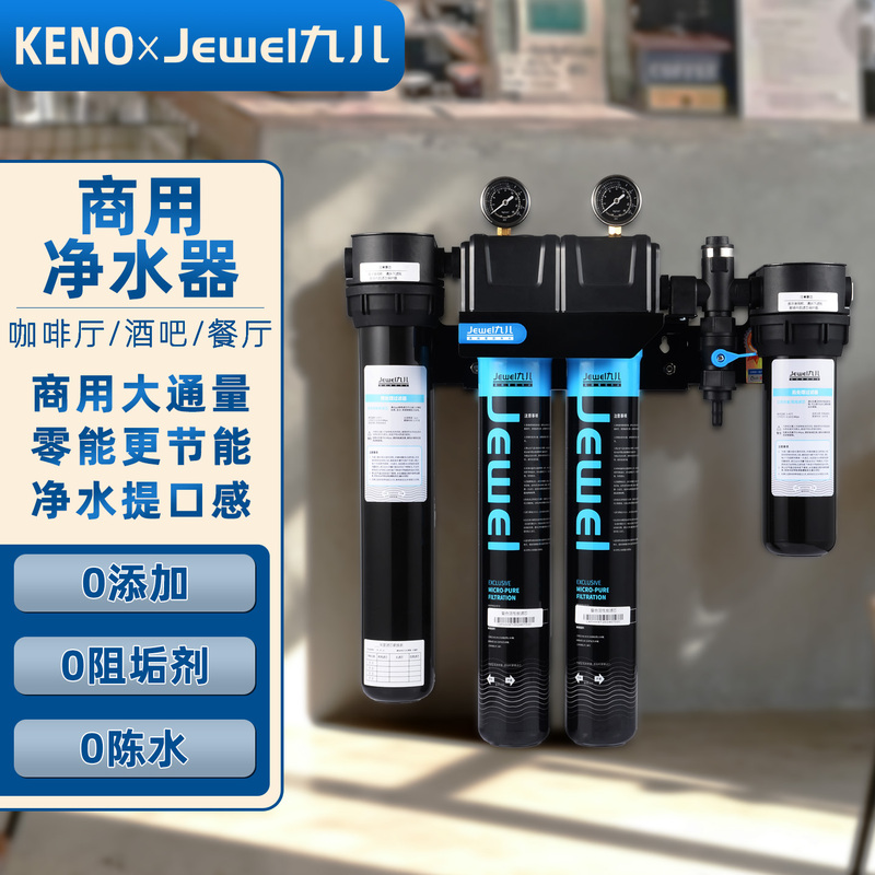 Jiuer Commercial Water Purifier, Large Flow Household Direct Drinking Filter, Tap Water Filtration, Single-Link, Double-Link, Coffee, Milk Tea Jiuer Commercial Water Purifier, Large Flow Household Direct Drinking Filter, Tap Water Filtration, Single-Link, Double-Link, Coffee, Milk Tea