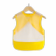 TPU baby eating bib waterproof and oil-proof no-wash children's rice bib sleeveless coverall summer anti-dirty reverse wear protective clothing