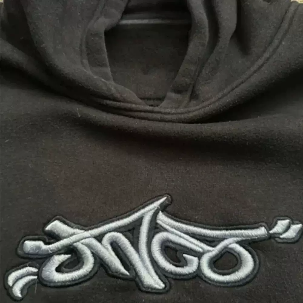 Комбинированный свитшот-толстовка в стиле JNCO Y2K