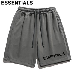 Essentials Official Website Sweatpants Shorts Fog American Casual Sports Mid-Length Shorts Men's 2025 Summer