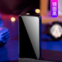 Зеркальное подарочная коробка черного высокого уровня [Бесплатная настройка]