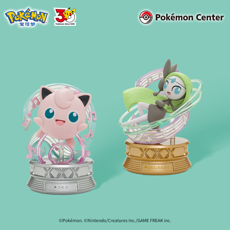 Pokémon Eternal Adventures Series Johto Region Music Figures Jigglypuff Melody Pokémon