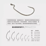 LurePeak Wide -Abdering Hande Crowe Luya Enhanced Fine Hooks Fake Bait Bass Bass Catfish Поливка рыбалки в техас