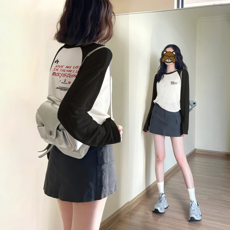 White Sun-Protective Air-Conditioning Cover-Up for Women, Summer Thin Style, Loose Fit, Slimming, Lazy Style, Lightweight, Slightly Sheer, Long-Sleeved T-Shirt Top