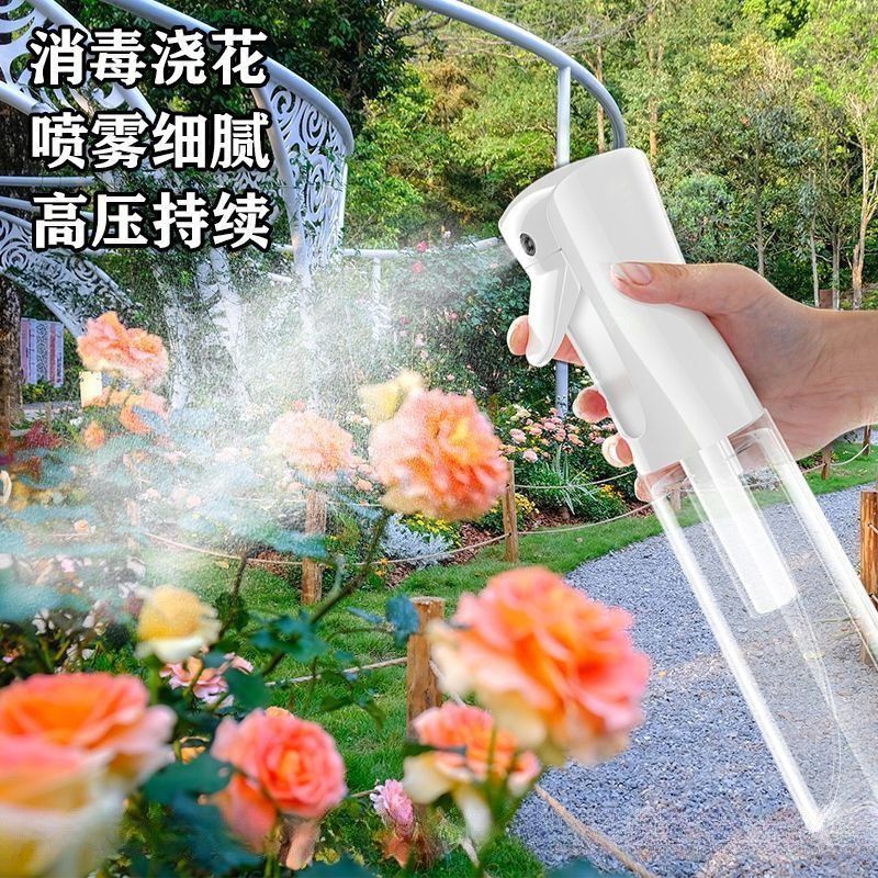 High-Pressure Ultra-Fine Mist Spray Bottle, Continuous Spray for Cleaning, Disinfection, Hairdressing, Makeup, Water, Painting, 500ml Multi-Purpose High-Pressure Ultra-Fine Mist Spray Bottle, Continuous Spray for Cleaning, Disinfection, Hairdressing, Makeup, Water, Painting, 500ml Multi-Purpose