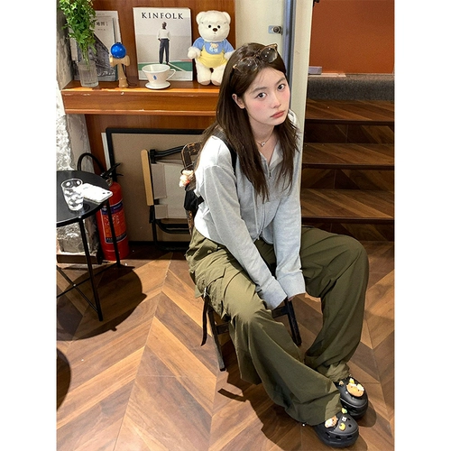 Толстовка с капюшоном с молнией, осенний лонгслив, приталенный кардиган, куртка