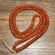 Antique collection jade ox blood red old type abacus bead south red abacus necklace persimmon red beads accessories