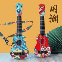 Childrens guitar ukulele toy boys and girls music can play national trend style early education beginner instrument