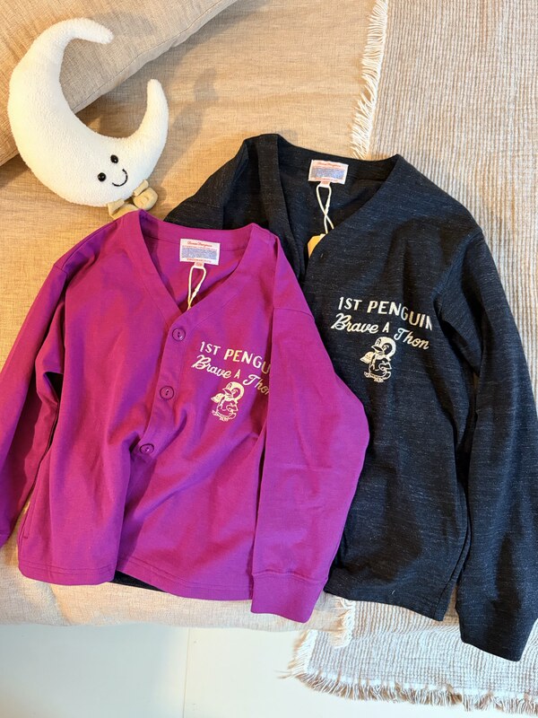 Dd Japanese-Style Children's Clothing Penguin Cartoon Embroidered Cardigan Long-Sleeve T-Shirt Spring and Autumn Casual Thin Jacket for Boys and Girls Dd Japanese-Style Children's Clothing Penguin Cartoon Embroidered Cardigan Long-Sleeve T-Shirt Spring and Autumn Casual Thin Jacket for Boys and Girls