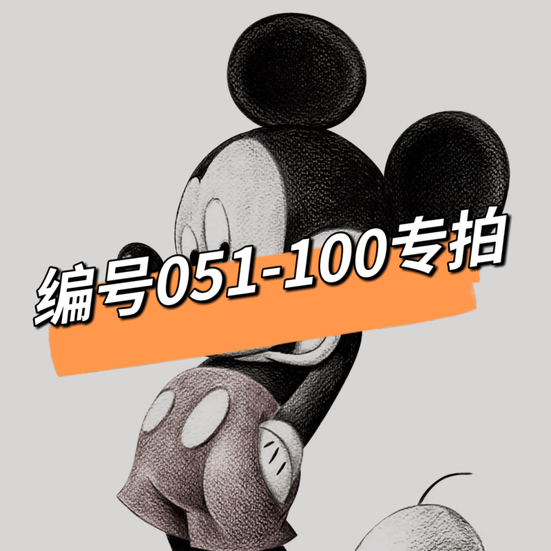 Number 051--100 Corresponds to the Number in the Photo