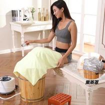 Fragrant fir foot soaking barrel leg soaking barrel steam fumigation wooden barrel foot bath barrel pedicure barrel foot soaking health barrel