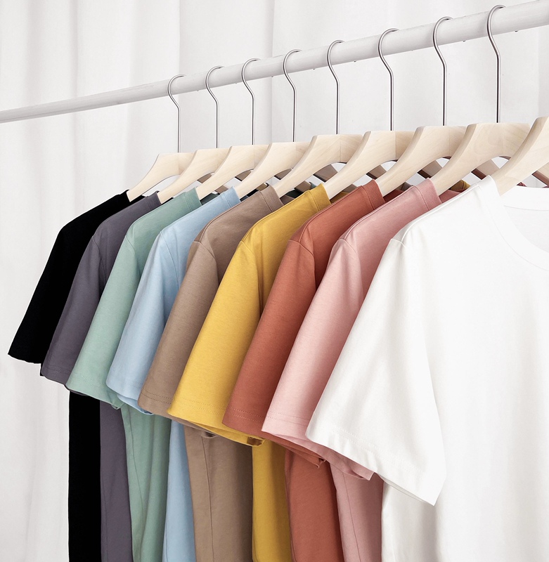 Exported to Japan Oem Men's and Women's Couples Salona Cool Technology Fabric Short-Sleeved T-Shirt (17 Colors)