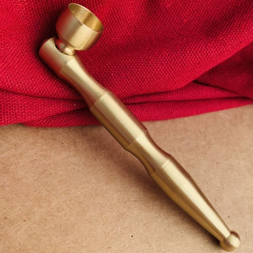 Латунная маленькая креативная портативная съёмная курительная трубка