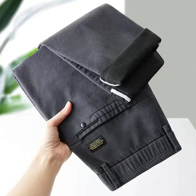 Light Business Leisure Pants Men 2023 Spring and Autumn New Bandy Stretch Fashion Fashion Snk