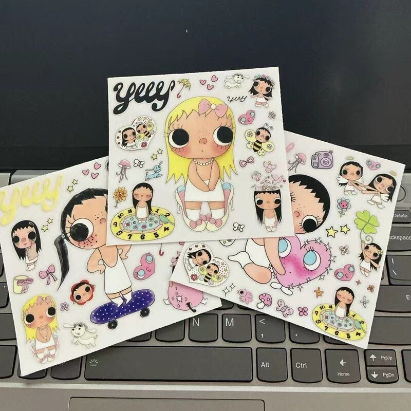 Cute Little Yuy Creative Stickers, High-Value DIY Stickers for Phones, Tablets, and Planners, ins Decorations