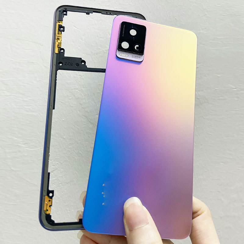 Suitable for Vivo S7 Back Cover, Middle Frame, Screen Frame, S7/S7T Mobile Phone Back Shell, Front Frame, Outer Frame, Shell, Card Tray, Buttons