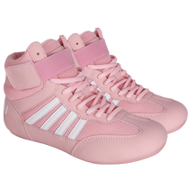 Medium and low-top boxing shoes for men and women Sanda fighting training adult wrestling shoes fitness weightlifting martial arts shoes