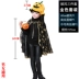 Trang phục Halloween trẻ em, chất liệu khu biểu diễn mẫu giáo, áo choàng bé trai, áo choàng ảo thuật bé gái, trang phục phù thủy 