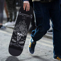 Veidi Professional Skateboard Double Teething Adult Teen Male And Female Beginner Road Brush Street Four-Wheel Action Scooter