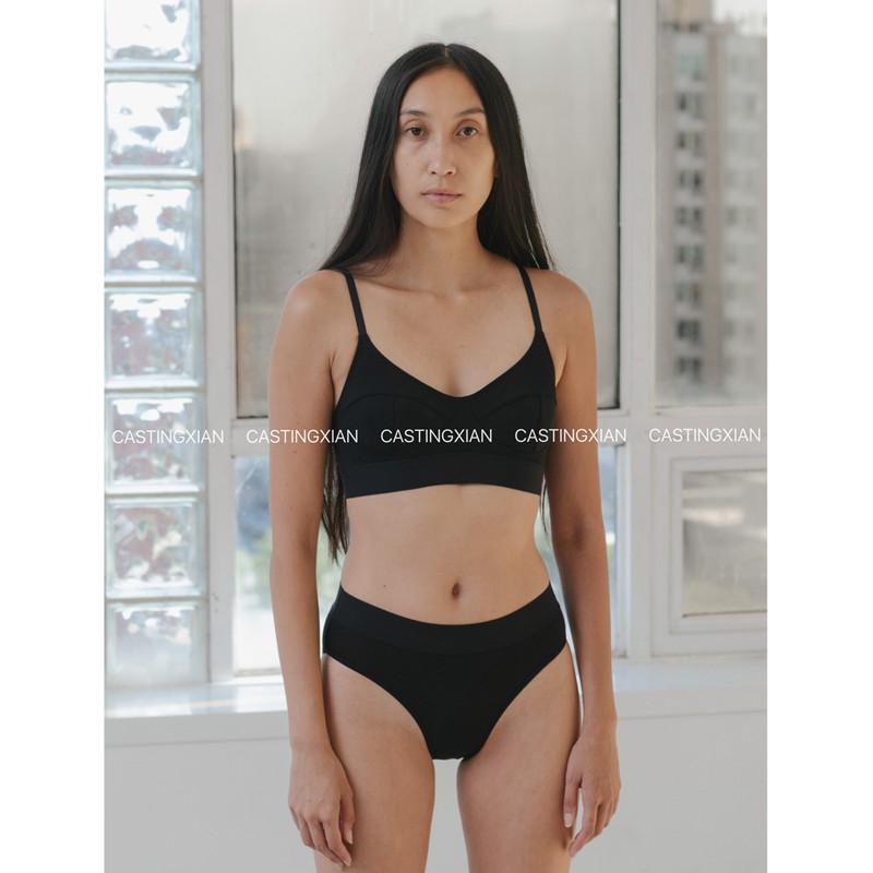 Casting｜Baserange Soft Series Soft Underwear Bamboo Fiber Wireless Bra